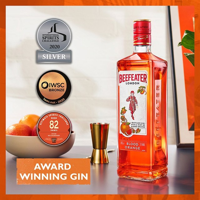 Beefeater Blood Orange Flavoured Gin 70cl - British product