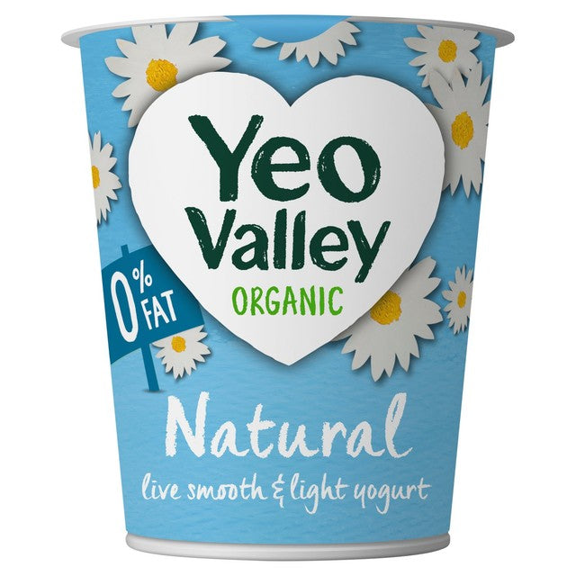 Yeo Valley Organic 0% Fat Natural Yoghurt 150g (British brand)