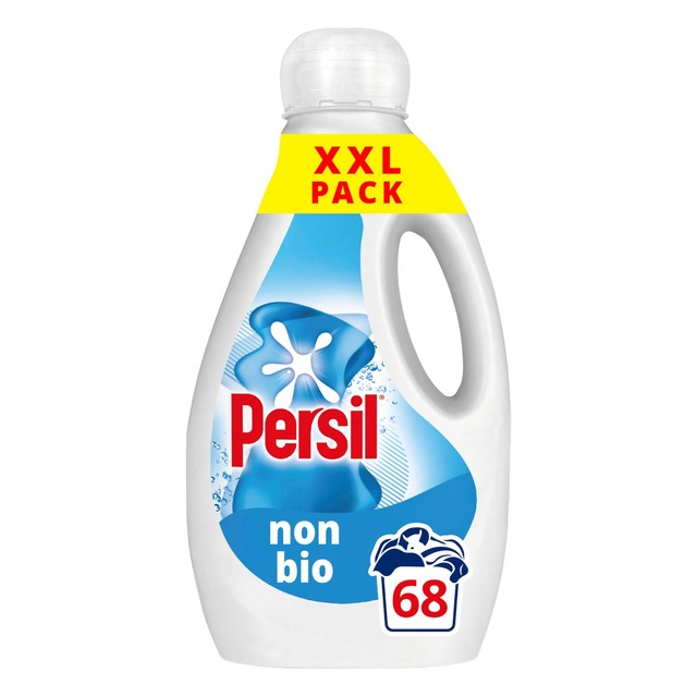 Persil Non Bio liquid laundry detergent 68 washes, imported from the UK