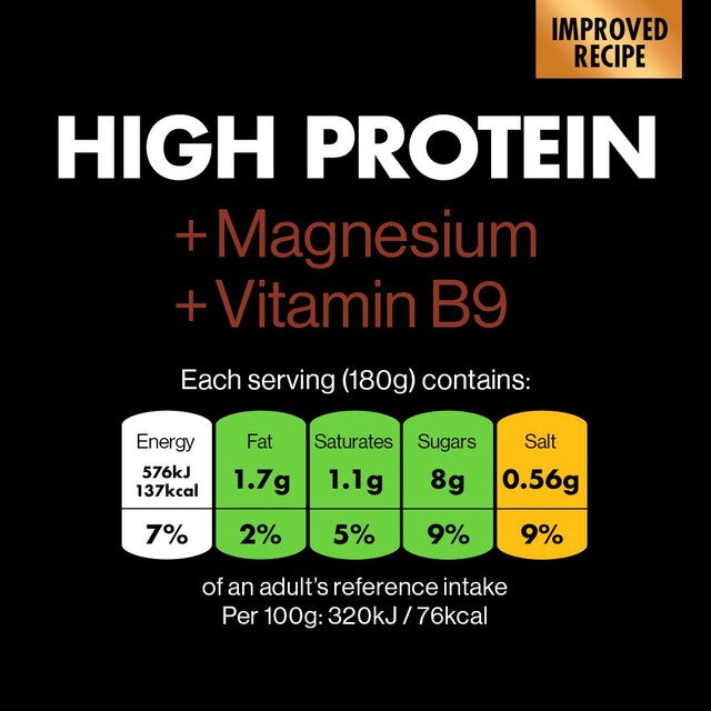 GetPro Chocolate Hazelnut High Protein Pudding 180g, UK version