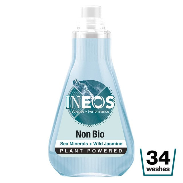 INEOS Non Bio Laundry Liquid Sea Minerals Wild Jasmine 1L, UK version