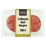 Turf & Clover ultimate beef burgers 300g (British brand)