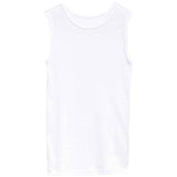 M&S Collection cotton vests white 8-9 years, imported from the UK