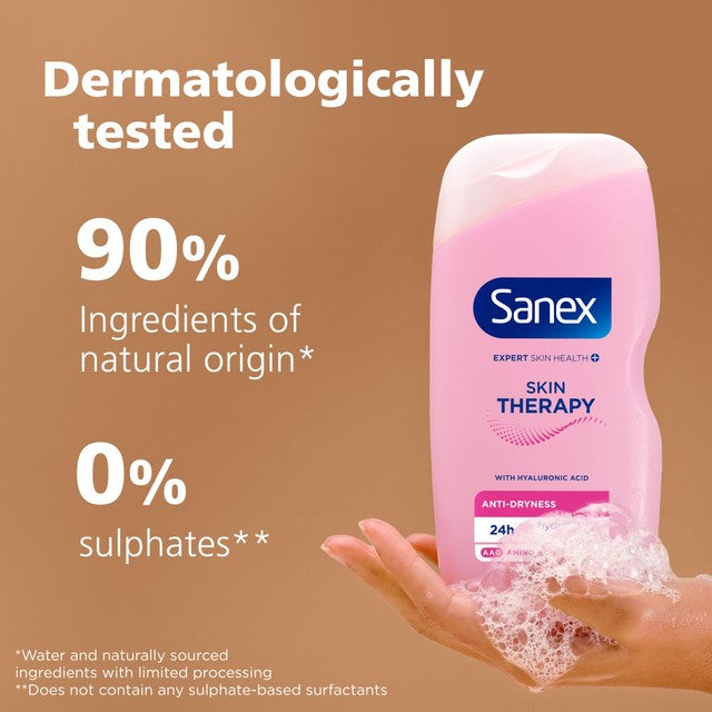 Sanex anti-dryness shower gel 450ml (British brand)