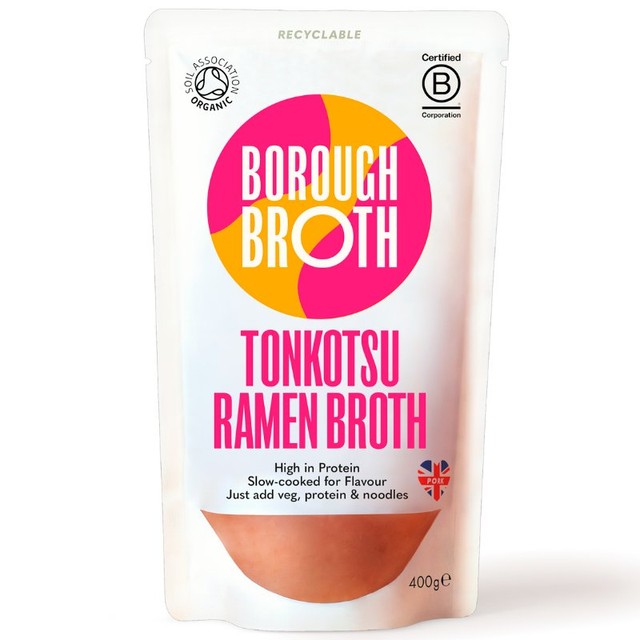 Borough Broth Co. Tonkotsu ramen broth 400g - British product