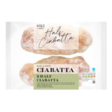 M&S Half Ciabatta Slices 230g, imported from the UK