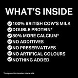 St Helens Farm SuperNutrio high protein whole cow's milk 1L (British brand)