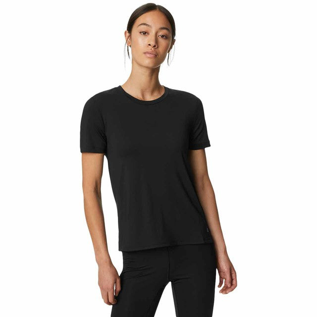 M&S Goodmove women's fitted t-shirt Black size 10, imported from the UK