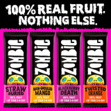 Zombie Snacks Fruit Bars Variety Multipack 100g (British brand)