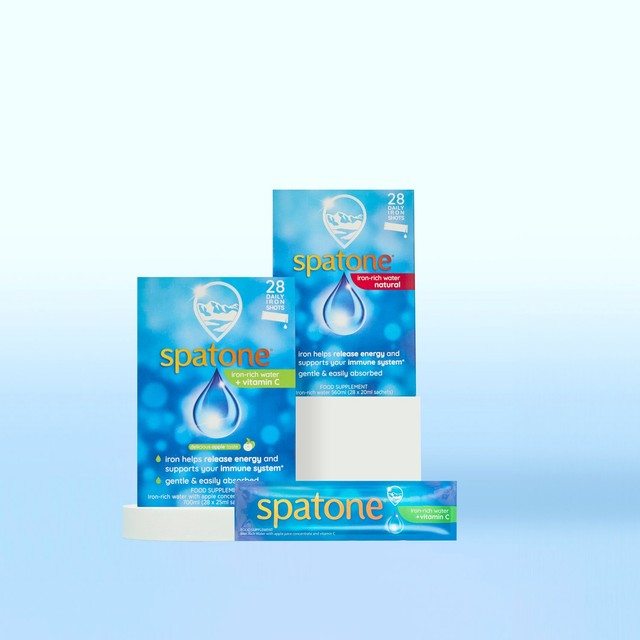Spatone daily iron shots sachets 28 x 20ml (British brand)