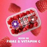 Berryworld raspberries fresh fruit 150g - British product