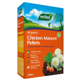 Westland Organic Chicken Manure Pellets 2.25kg (British brand)