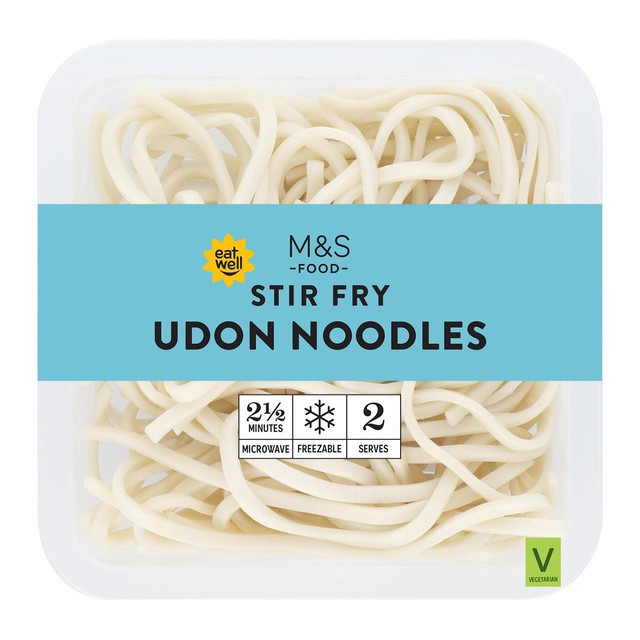 M&S Udon Noodles 275g, imported from the UK