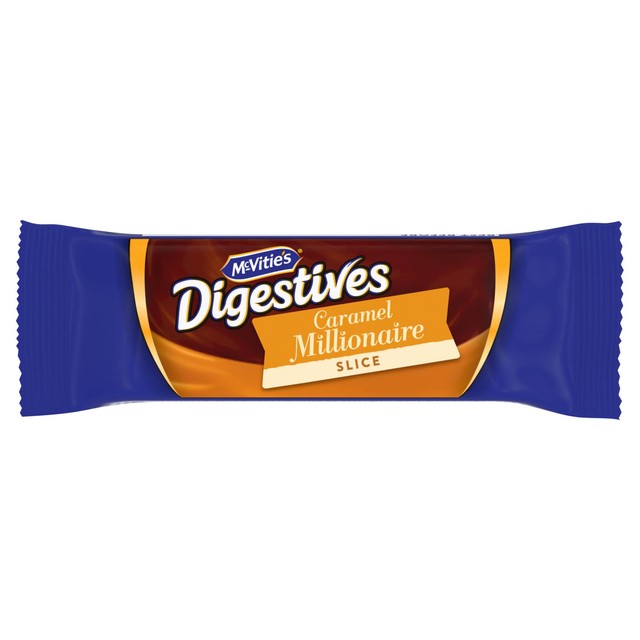 Mcvitie's digestive caramel slices cake bars 5 pack, imported from the UK