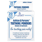 Ashton & Parsons infants' teething powders 20 sachets - British product