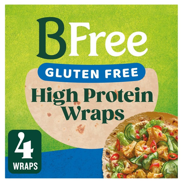 BFree high protein gluten-free wrap 4x42g - British product