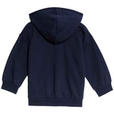 M&S boys navy zip hoodie for ages 5-6, imported from the UK