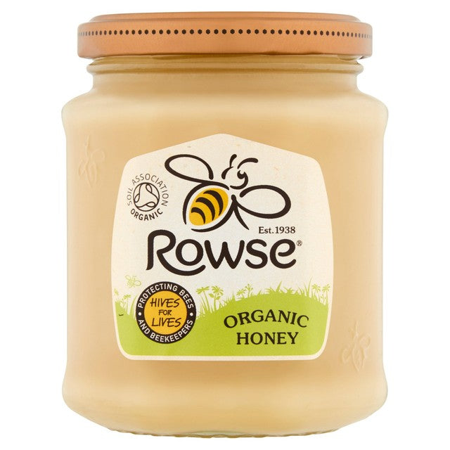 Rowse organic set honey 340g, imported from the UK