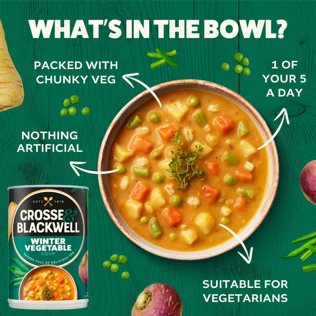 Crosse & Blackwell Winter Vegetable Soup 400g - British product