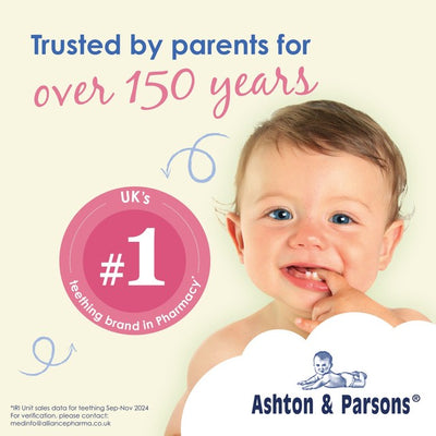 Ashton & Parsons Spedbarn Tannfrembrudd Pulver 20 Porsjonsposer