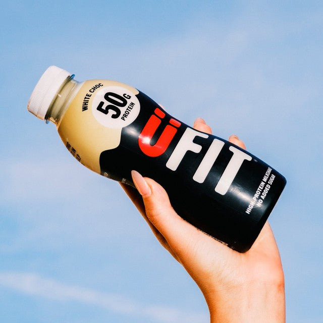 UFit white chocolate protein milkshake 500ml (British brand)