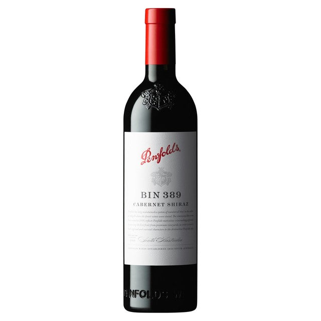 Penfolds Bin 389 Cabernet Shiraz red wine 75cl, imported from the UK