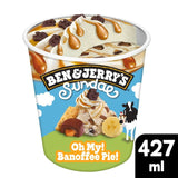 Ben & Jerry's Banoffee Pie ice cream tub 427ml - British product