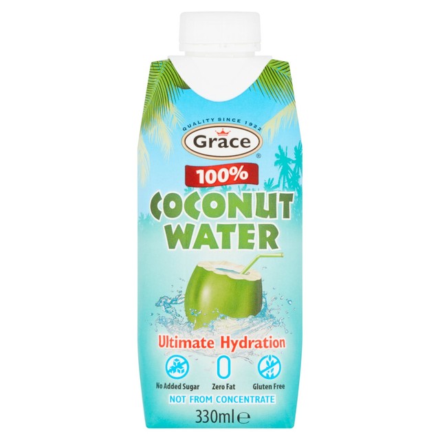 Grace coconut water 330ml, UK version
