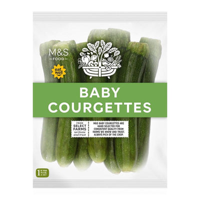 M&S Baby Courgettes Fresh Vegetables 200g