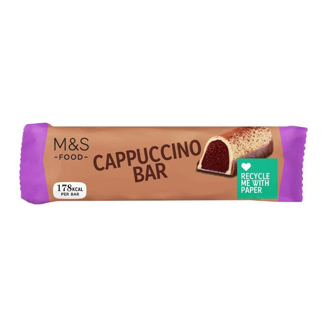 M&S Cappuccino chocolate bar 31g, imported from the UK