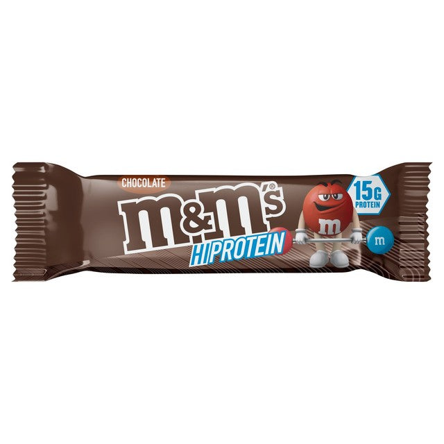M&Ms chocolate protein bar 51g, imported from the UK