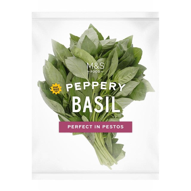 M&S large basil 100g - British product