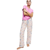 M&S pink pyjama set size 10, imported from the UK