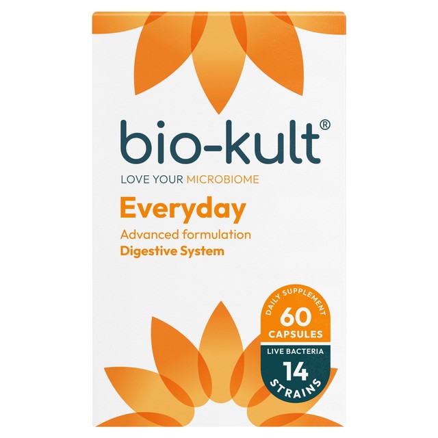 Bio-Kult Everyday Probiotics gut supplement capsules 60 capsules - British product