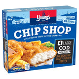 Young's large battered cod fillets 440g (British brand)