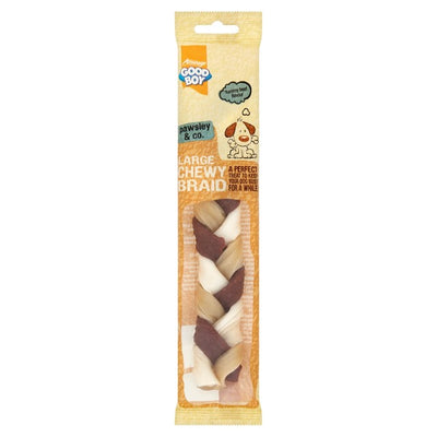 Good Boy Large Chewy Braid Beef Flavour Dog Treats