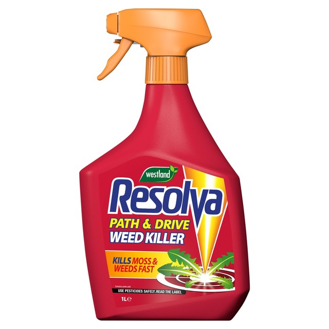 Resolva Path & Drive Ready to Use Weed Killer 1L, imported from the UK