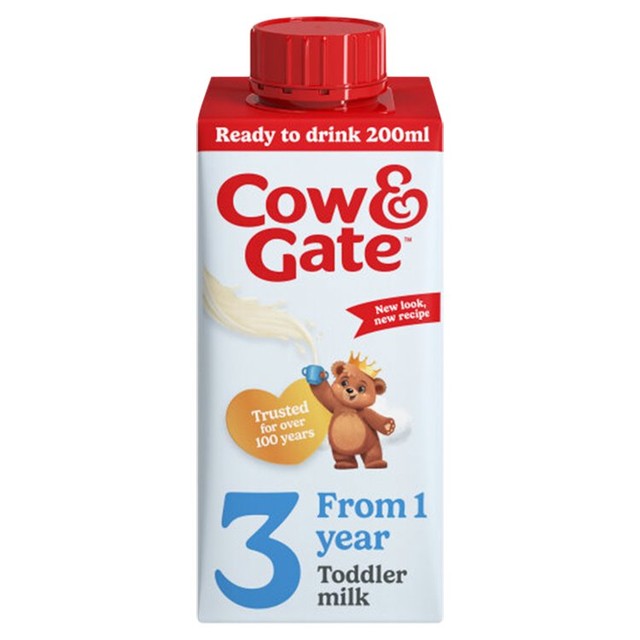 Cow & Gate toddler milk ready to feed 200ml - British product