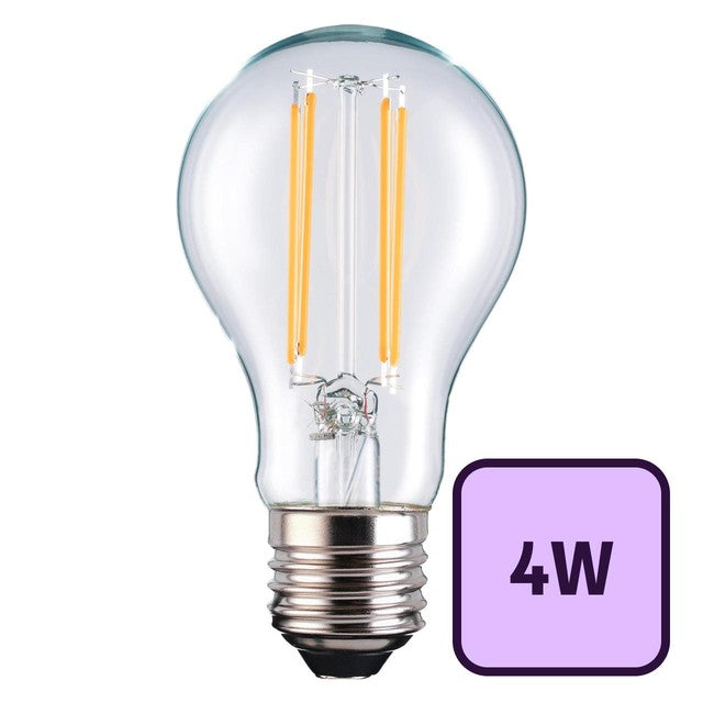 TCP warm white filament light bulb 4W (British brand)