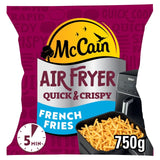 McCain French Fries Straight Cut Extra Thin 750g, imported from the UK