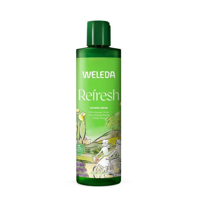 Weleda Citrus Refresh shower cream wash 400ml (British brand)