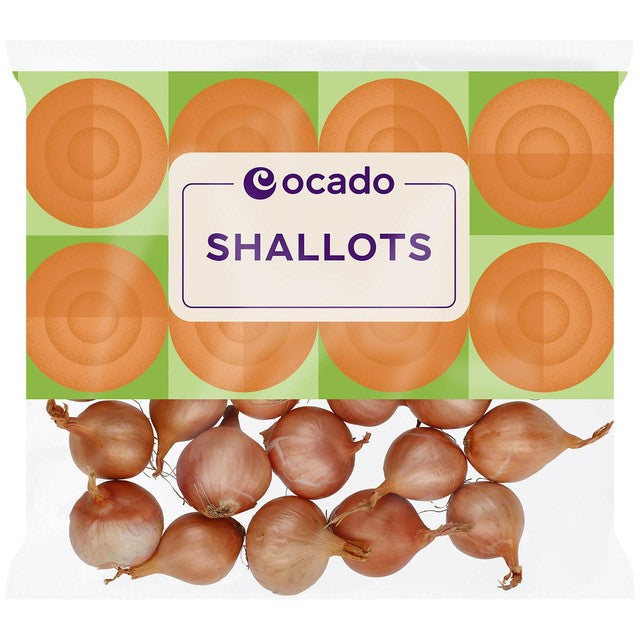 Ocado shallots 400g, imported from the UK