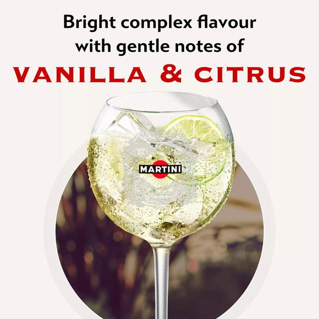 Martini Bianco white vermouth aperitivo 75cl, imported from the UK
