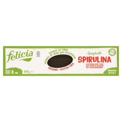 Felicia Organic Spirulina Spaghetti Gluten Free Pasta 250g