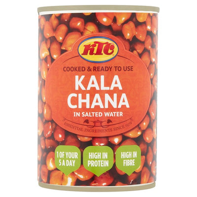 KTC Kala Chana Brown Chickpeas 400g