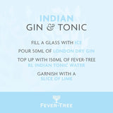 Fever-Tree light Indian tonic water 8 x 150ml cans - British product