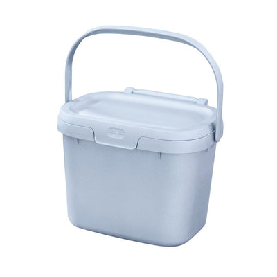 Addis Light Grey 100% Recycled Food Compost Caddy 4.5L
