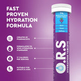 O.R.S blackcurrant hydration tablets 24 tablets, imported from the UK