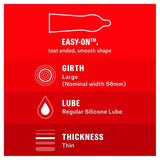 Durex Thin Feel Condoms Enhanced Sensitivity Regular Fit 30 pack - British product