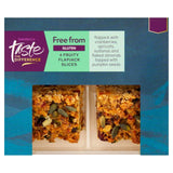 Sainsburys Free From Fruity Flapjack Slices Taste the Difference x4 168g